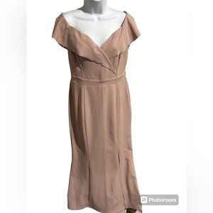 Alexa B Nites Petite pink evening dress